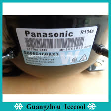 Qb66c16gaxo 165w Refrigerator Panasonic Compressor R134a 1 5hp Panasonic Refrigeration Compressor