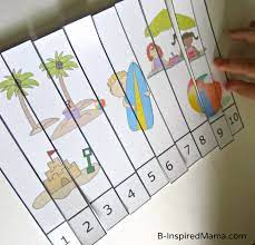 Which ones strike your fancy? A Printable Number Puzzle Perfect For A Preschool Beach Theme Beach Theme Preschool Preschool Lesson Plans Preschool