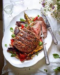 Roast Beef With Aubergine Peppers And Cannellini Beans Recipe Delicious Magazine Recipe Roast Beef With Vegetables Cannellini Beans Recipes Roast Beef
