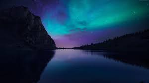 Lake Aurora 3840x2160 Northern Lights Wallpaper Landscape Wallpaper Night Sky Wallpaper