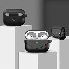 Apple Airpods Pro Black Edition Airpods Pro 3rd Wave Silicone Protective Case In 2020 Protective Cases Airpods Pro Case