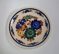 You put them on your christmas tree together with lights. Vintage Polish Plate White Brown Blue Polish Pottery Polish Etsy Vintage Polish Polish Pottery Polish Ceramics