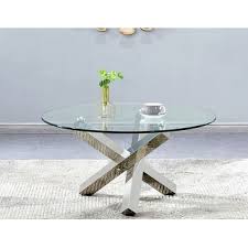 Shop pottery barn's glass, wood and metal coffee tables. Must Have Best Master Furniture Furniture 36 Inch Round Glass Coffee Table Silver From Best Master Furniture Accuweather Shop