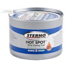 Sterno 10115 4 Hour Hot Spot Superwick Chafing Fuel 24 Case