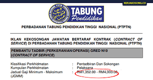 We would like to show you a description here but the site won't allow us. Jawatan Kosong Ptptn 2019