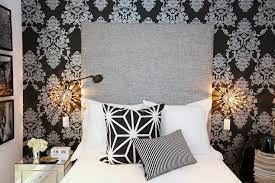 It gives a room a sense of nostalgia, as if they were looking into a classic 1930s movie. Black And White Wallpaper Accent Wall