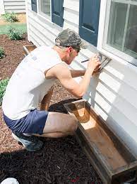 One way to maximize that is by building a sleek trellis to frame the window. How To Attach Window Boxes To Vinyl Siding Jordan Jean