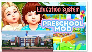 The online schooling mod and the smarter homework mod allows sims to attend remote classes and do their homework with their classmates on the. Preschool Mod Sims 4 10 2021