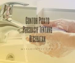 Contoh dari limbah rumah tangga bisa dari sabun, detergen, maupun shampoo. 5 Contoh Pidato Persuasif Narkoba Lingkungan Pendidikan Kesehatan