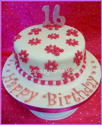 49 16th birthday cakes ranked in order of popularity and relevancy. Simple 16th Birthday Cake Cake By Cakes By Lorna Cakesdecor