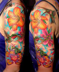 55 Amazing Hummingbird Tattoo Designs Art And Design Sleeve Tattoos For Women Tattoos For Women Half Sleeve Half Sleeve Tattoo