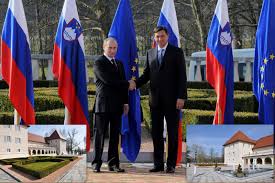 Ruski premier Putin obiskal Slovenijo