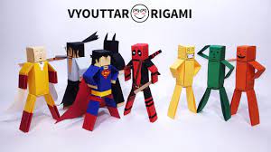 How To Make Paper Characters Minecraft Characters Without Glue 2 Vyo Origami How To Make Paper Minecraft Characters