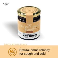 Raw Unprocessed Ginger Infused Honey