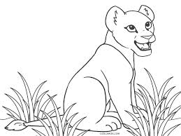 Geometric lion head coloring page. Free Printable Lion Coloring Pages For Kids