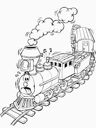 Choo Choo Train Coloring Pages Wenn Du Mal Buch Malbuch Vorlagen Zug Illustration