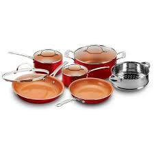 Pagesotherbrandhealth/beautyas seen on tvvideosgotham steel pan. Gotham Steel 10 Piece Cookware Set Red Free Returns Fast Shipping