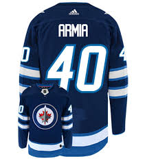 Armia has failed to record a point in his first three appearances this season. Joel Armia Winnipeg Jets Adidas Authentic Home Nhl Hockey Jersey