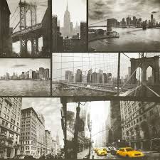 Top quality & personalized help from day 1 to done! New York City Wallpaper Black White Yellow Taxi Photograph Twin Bridge Liberty