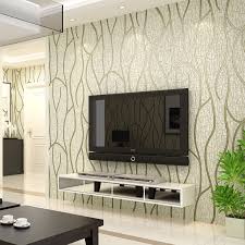 Browse a wide selection of modern tv consoles and entertainment centers for sale, including wood, metal and glass tv stands with a variety of storage options. Simple Modern Tv Background Wall Paper Living Room Bedroom Non Woven Wallpaper 3d Three Dimensional Geometric Abstract W Shopee Malaysia