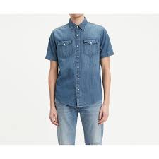 Chemise manches courtes retrouvez chez brice, toute la collection pour vous messieurs. Chemise Jean Homme Manche Courte Cdiscount