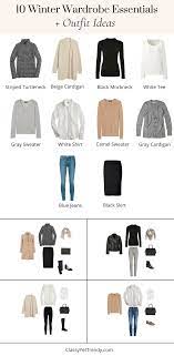 10 Winter Wardrobe Essentials Outfit Ideas Winter Wardrobe Essentials Classy Yet Trendy Clothing Essentials