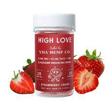 High Love - THC Libido Gummies | VIIA Hemp Co.