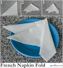 Basic Paper Napkin Folding Learn Simple Napkin Fold Techniques Paper Napkin Folding Napkin Folding Napkins