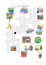 Dans La Ville Mots Croises Mots Croises Mots Croises Enfants Et Mots Fleches Enfants