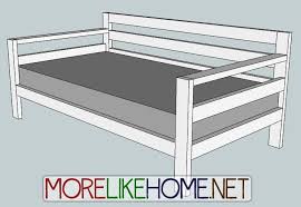 Diy outdoor sectional sofa woodworking plans & tutorial. More Like Home Day 31 Build A Simple Modern Sofa With 2x4s