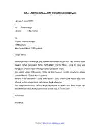 Seperti dahulu, kebiasaan para jobseeker. Contoh Surat Lamaran Kerja Yang Baik Download Lengkap