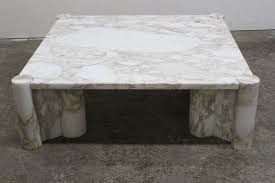 Carrara Marble Jumbo Table Coffee Table By Gae Aulenti For Knoll Stone Coffee Table Granite Coffee Table Modern Square Coffee Table