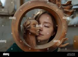 Sculpture women hair hi-res stock photography and images