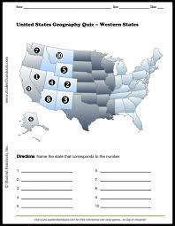 Here we have listed some of the simple geography quiz questions and answers for kids that cover important areas like country capitals, oceans, continents, cities, river, and seas. United States Map Quiz Blank