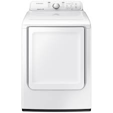 Samsung 7 2 Cu Ft Electric Dryer In White Dv40j3000ew The Home Depot Gas Dryer Electric Dryers Samsung Dryer