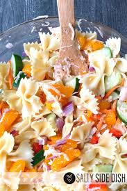 2 pounds rotisserie chicken, boneless, skinless, chopped. Mandarin Chicken Pasta Salad Recipe Easy Side Dish Recipes