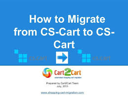 How To Migrate From Cs Cart To Cscart By Cart2cart Via Slideshare Presentation Cart Preparation