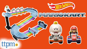 Rainbow road is the fourth and final course of the special cup in mario kart wii. Hot Wheels Mario Kart Rainbow Road Track Set From Mattel