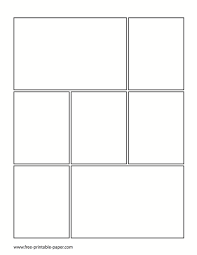 I hope you enjoy this comic and graphic free printable with speech bubbles for kids! Printable Comic Book Page Comic Book Template Free Printable Paper