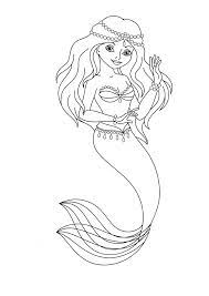 Pretty Mermaid Coloring Pages For Girls 101 Coloring When you decide to do, it not only remembers you about the beach but also ariel. pretty mermaid coloring pages for girls
