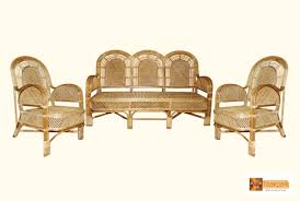 Bamboo sofa bamboo art bamboo crafts bamboo furniture handmade furniture home decor furniture bamboo house design bamboo building bahay kubo. Bamrane Cane Sofa Set One 3 Seater 2 Single Seater Teakpark