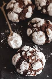 1/2 cup (2.2 oz/60 g) unsweetened cocoa powder · 1 cup (7 oz/205 g) white granulated sugar · 1/4 cup (60ml) vegetable oil · 2 large eggs · 2 . Chocolate Crinkle Cookies Recipe An Italian In My Kitchen