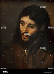 Head of christ painting hi-res stock photography and images