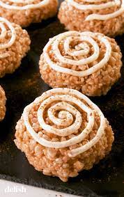 Cinnamon Roll Rice Krispies Treats Prove You Really Can Have It All Recipe Rice Krispy Treats Recipe Krispie Treats Recipe Rice Krispie Treats
