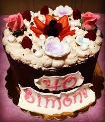 Un Traguardo Importante Per La Bella Simona Torta Al Cioccolato Con Crema Al Mascarpone E Confettura Di Lamponi Torta Al Cioccolato Torte Dolci