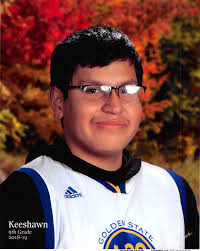 Keeshawn Scalpcane, Age 15, of Lame Deer