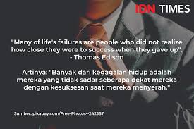 Check spelling or type a new query. 10 Kata Kata Bijak Dalam Bahasa Inggris Yang Inspiratif