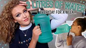 Calculate how much water do you need to purchase and store for a specific period of time. Molly Thompson Drank 3 Litres Of Water Every Day For Three Weeks And The Results Were Interesting Teneighty Internet Culture In Focus