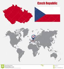 Praga é um dos principais pontos turísticos do mapa para qualquer viajante europeu. Mapa De Republica Checa Em Um Mapa Do Mundo Com O Ponteiro Da Bandeira E Do Mapa Ilustracao Do Vetor Ilustracao Stock Ilustracao De Marca Europa 84893273