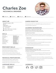 Sometimes, we research the company you are applying for and design a resume as per their taste and expectations. 10 Mechanical Engineering Resume Templates